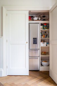 fridgefreezer nook hidden appliance